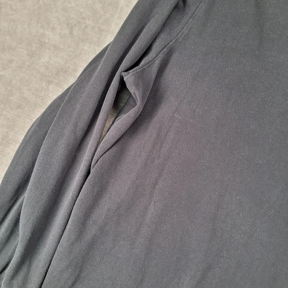 Polo Ralph Lauren Classic Fit Long Sleeve Black Polo Shirt‎ Mens XL